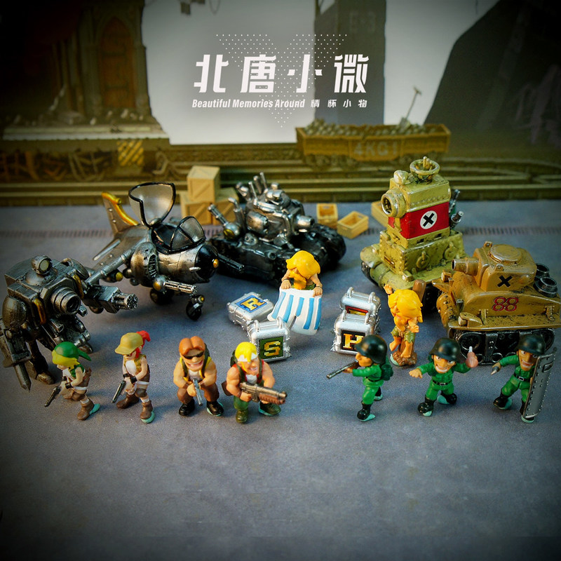 Model Kit Metal Slug - 베이탕 샤오웨이 1/64 스케일 메탈 슬러그