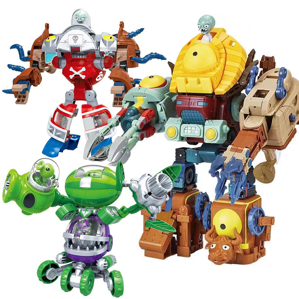 Model Kit Zombie - 플랜츠 vs. 좀비 보스 로봇 멜론펄트