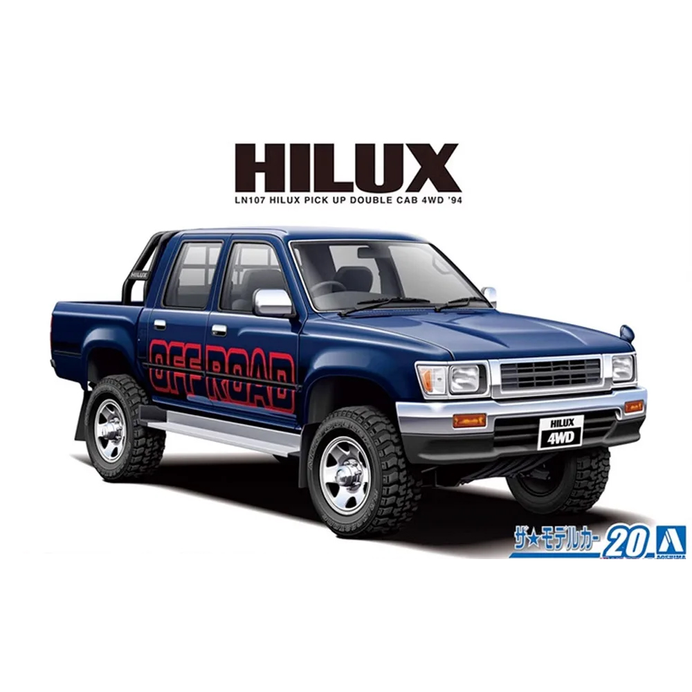 Model Kit Nissan Skyline - 아오시마 06217 1/24 LN107 힐럭스 픽업트럭