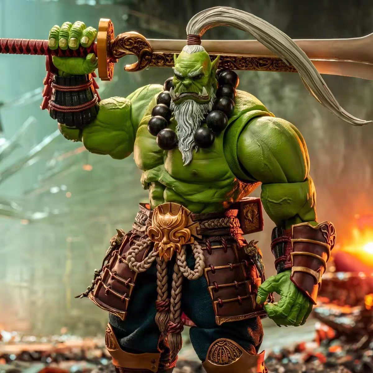 Model Kit Zombie - 마스터 소드마스터 1/10 수집용 액션 피규어