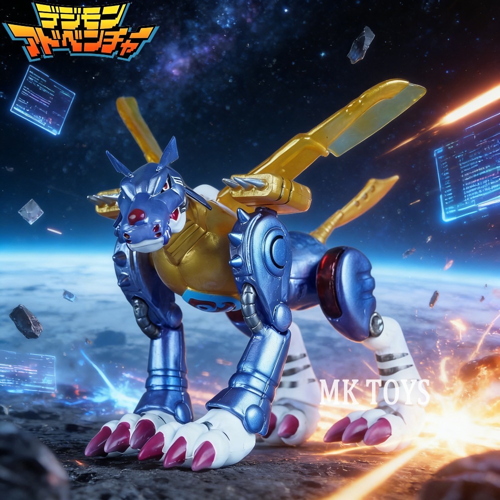 Model Kit Digimon - 애니메이션 디지몬 어드벤처 피규어 메탈 가루룸ون
