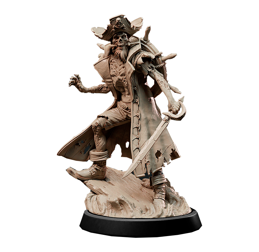Model Kit Zombie - 1/24 75mm 1/18 100mm 수지 모델