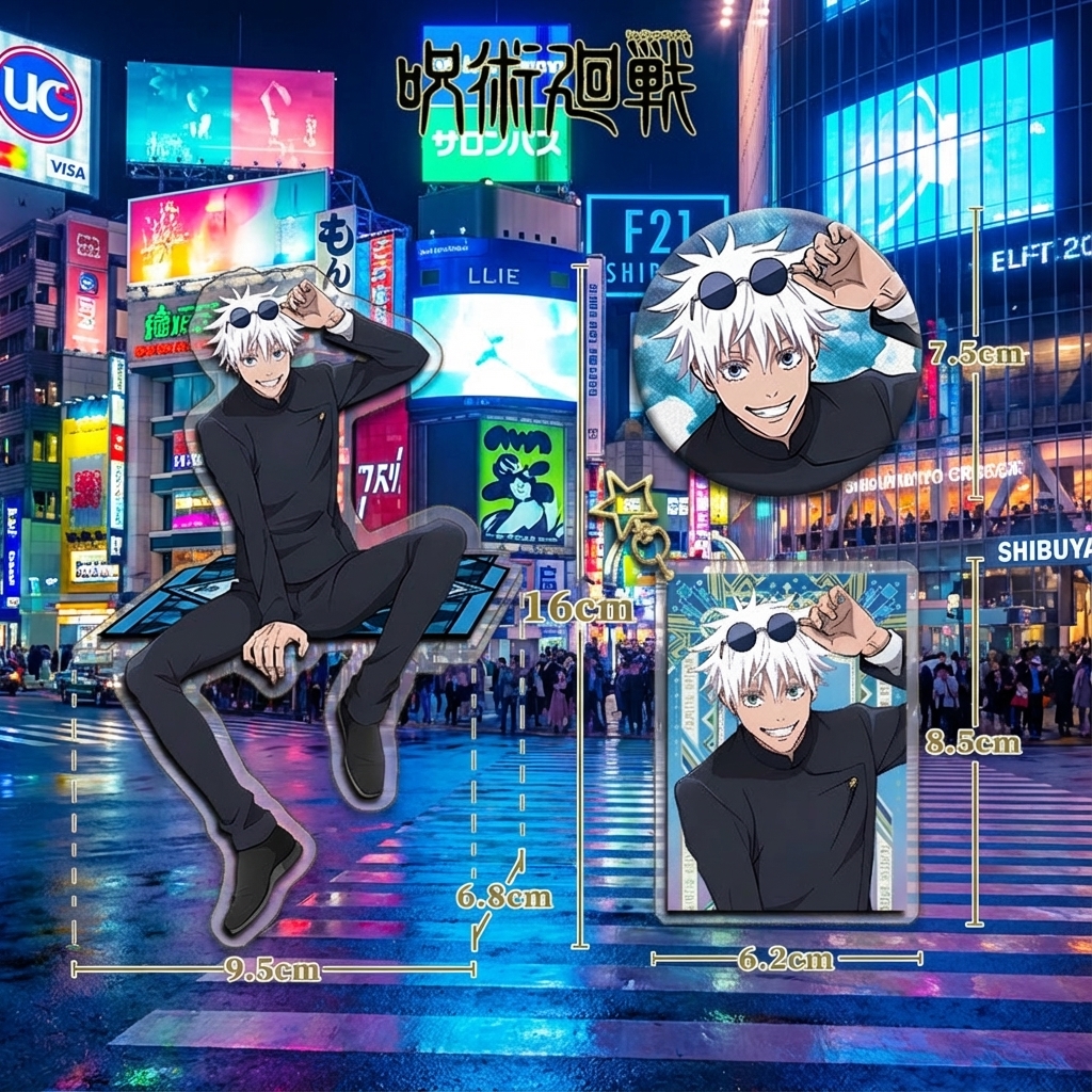 Model Kit Jujutsu Kaisen - 주술회전 애니메이션 피규어 컬렉션 기프트 세트