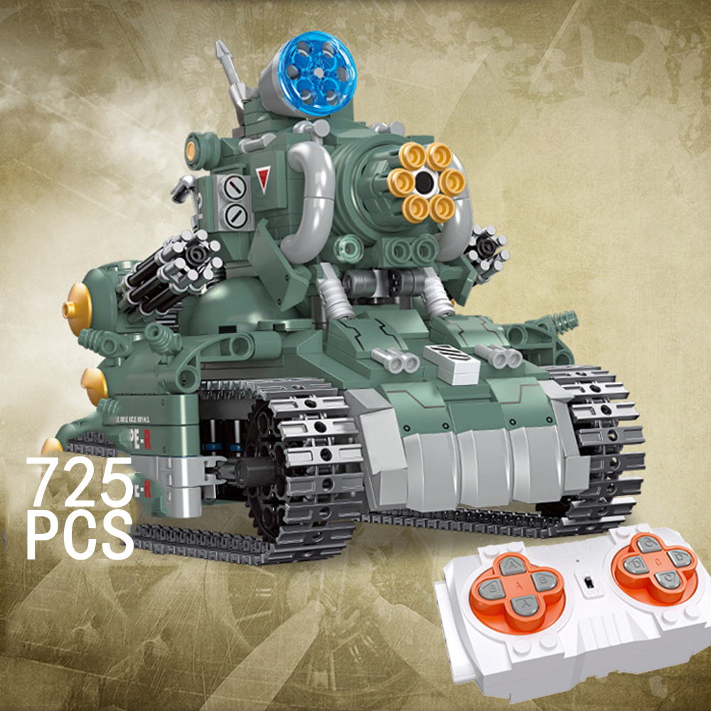 Model Kit Metal Slug - 기술적 2.4GHz RC 블록 조립식 SV-001