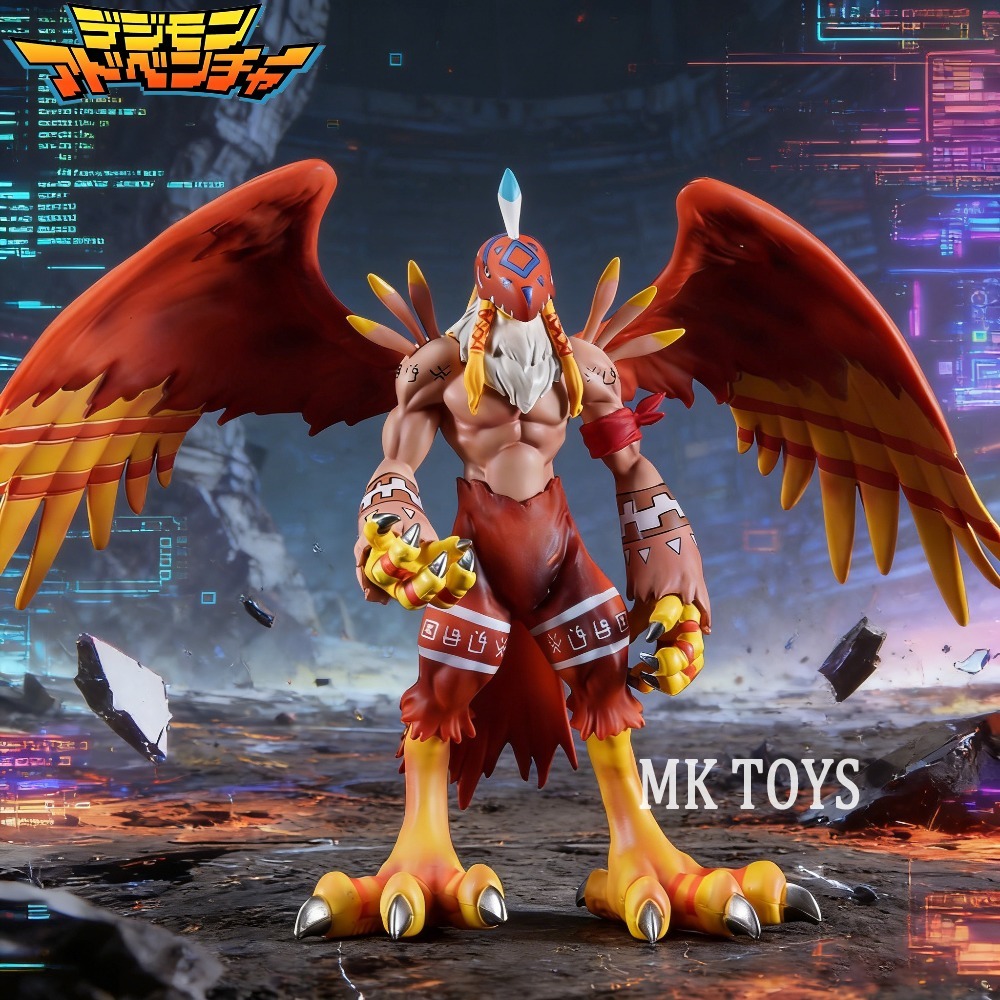 Model Kit Digimon - 18cm 애니메이션 디지몬 어드벤처 피규어 가루다몬