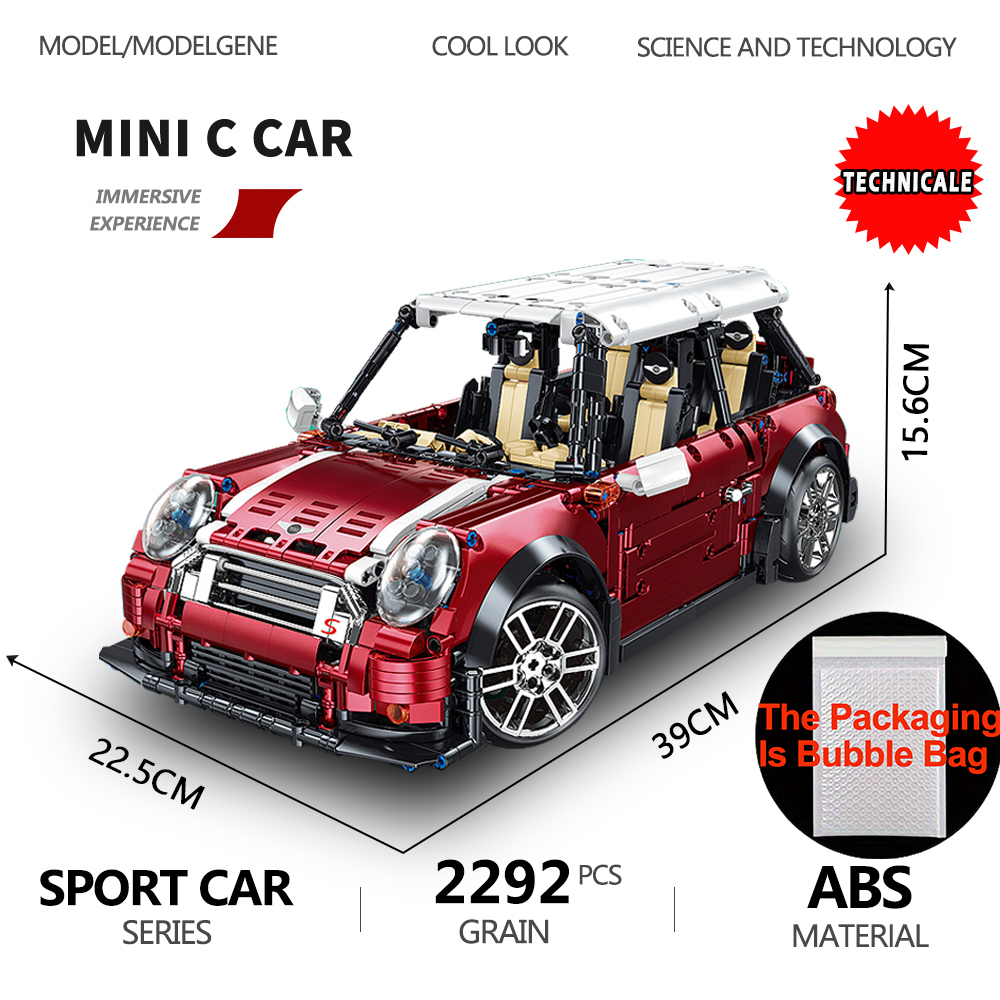 Model Kit Lamborghini - 유명한 클래식 자동차 모델 빌딩 블록