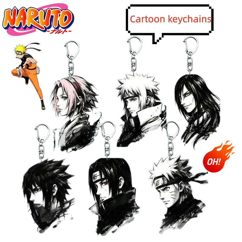 Model Kit Naruto - 만화 나루토 고품질 아크릴 키체인 우즈마키