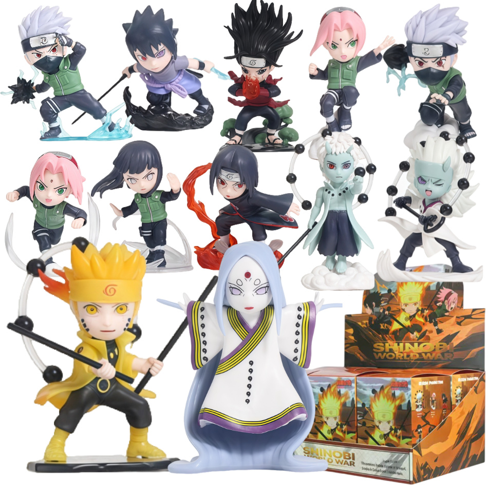 Model Kit Naruto - 애니메이션 나루토 블라인드 박스 모델 피규어