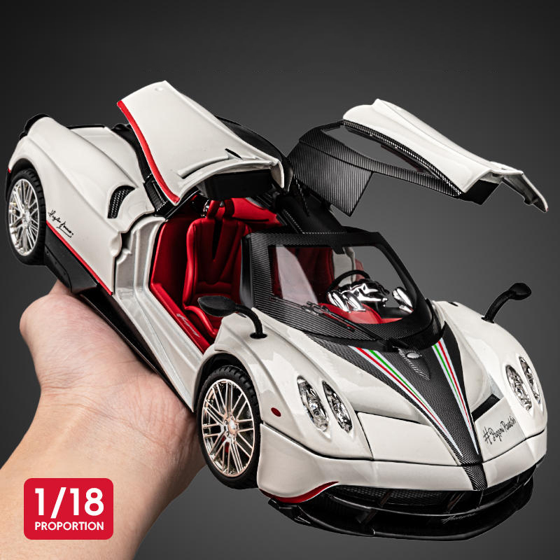 Model Kit Lamborghini - 1:18 파가니 우이라 디나스티아 슈퍼카 합금