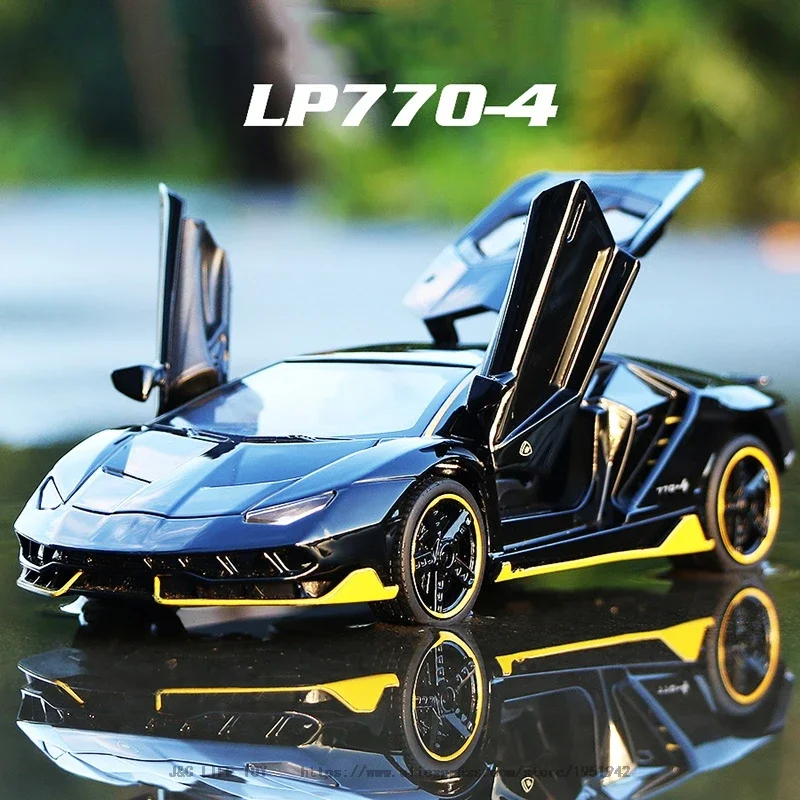 Model Kit Lamborghini - 1:32 LP770 750 합금 스포츠카 모델