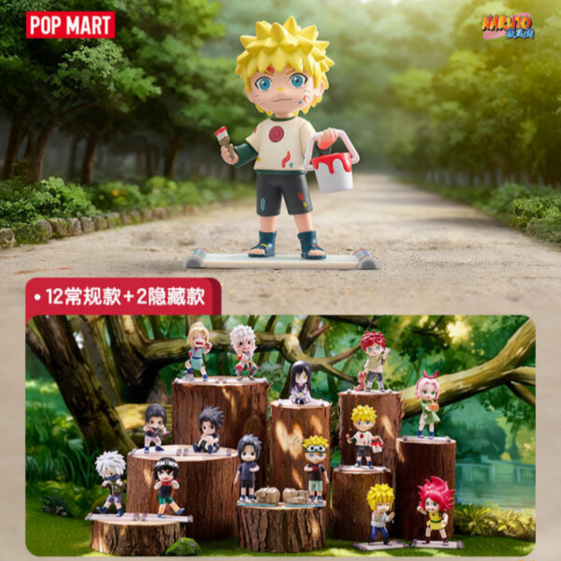 Model Kit Naruto - POPMART 나루토 질풍전 어린 시절 시리즈