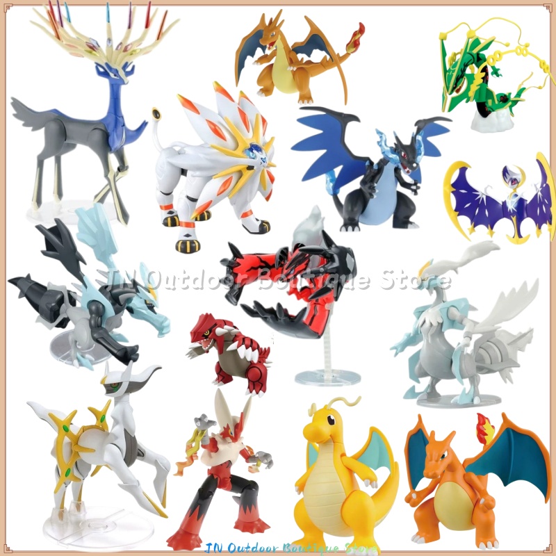 Model Kit Xerneas - 반다이 포켓몬 플라모 조립 모델 키트