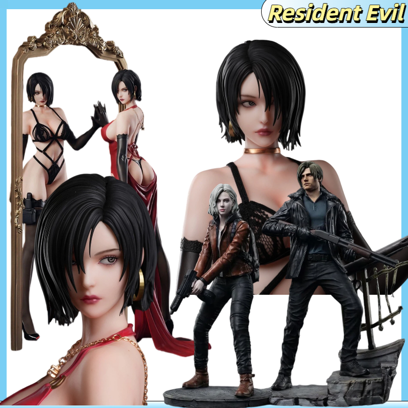 Model Kit Zombie - ResidentEvil Ada Wong Leon Grace Ashcroft