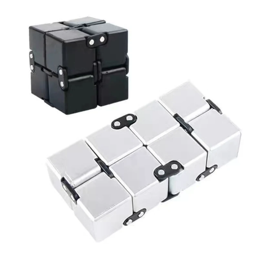 Model Kit Infinite Dimension - 금속 무한 큐브 스트레스 해소 장난감