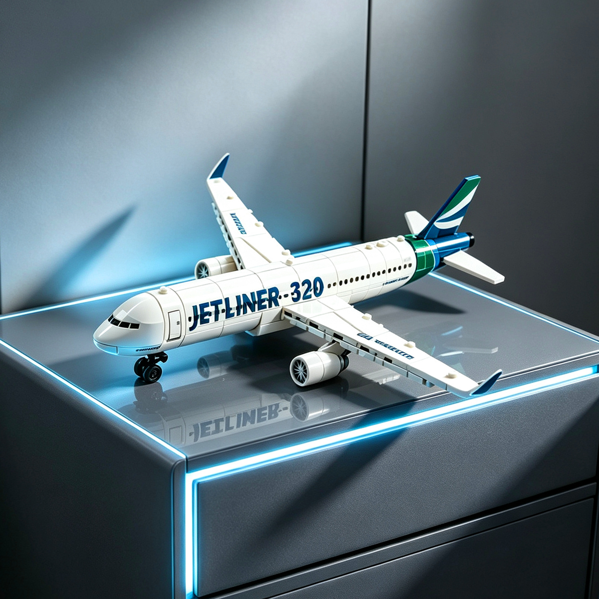 Model Kit Display - 모형 비행기 항공 A320 항공기 제트기