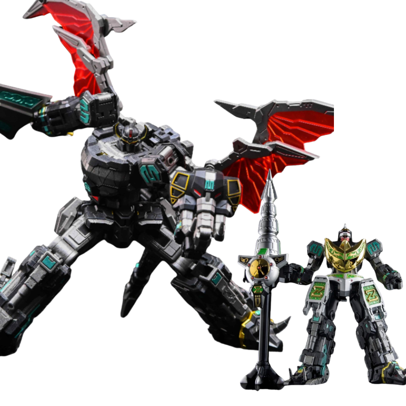 Model Kit Megazord - 파워 레인저스 러키 캣 마이크로 카이사르