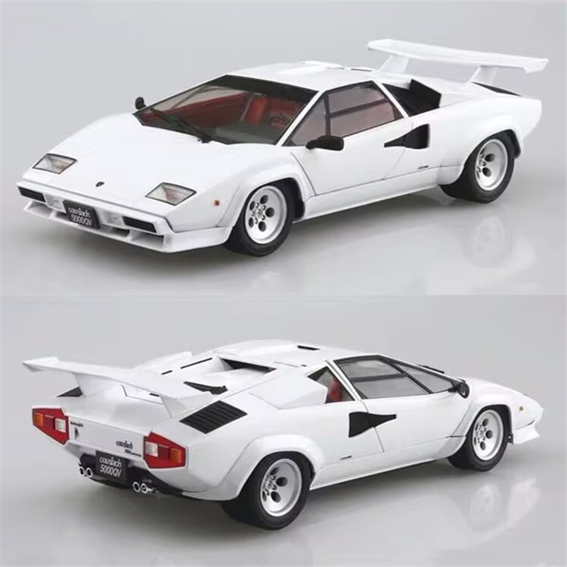 Model Kit Lamborghini - Welly1:24 Lamborghini Countach LP5000s 합금 스포츠카