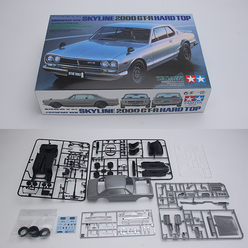 Model Kit Nissan Skyline - 타미야 플라스틱 모델 키트 24194 2000GT-R