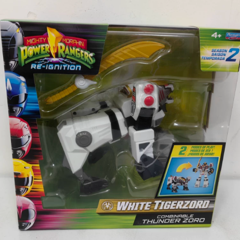 Model Kit Megazord - 새로운 정품 플레이메이트 토이즈 화이트 타이거