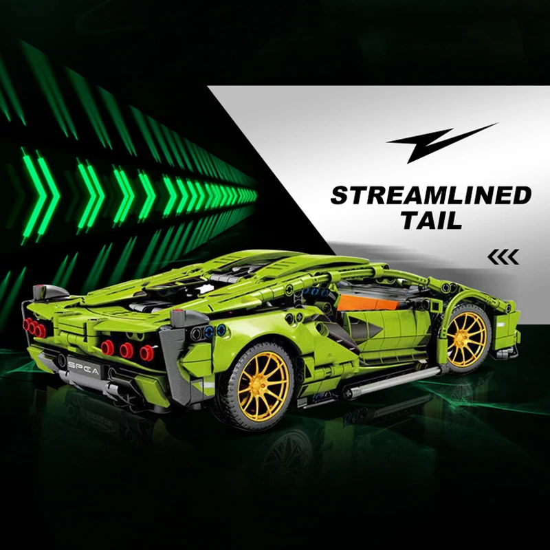 창의적인 기술 버가티 스포츠 레이싱 카 빌딩 블록, 람 - Model Kit Lamborghini 리뷰 및 가격