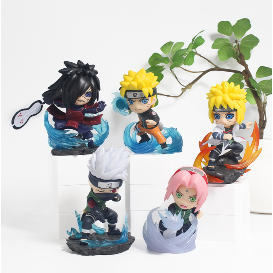 나루토 블라인드 박스 액션 피규어 세트 Q 버전 PVC - Model Kit Naruto 리뷰 및 가격