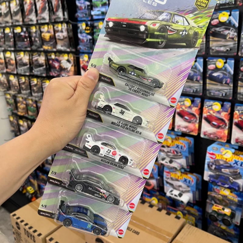 새로운 핫휠 프리미엄 카 컬쳐 에어로다이나믹 스타일 닛 - Model Kit Nissan Skyline 리뷰 및 가격