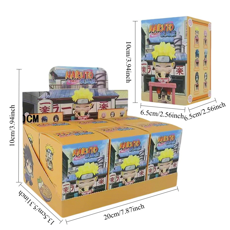 나루토 질풍전 라멘 테마 시리즈 블라인드 박스 - 치비 - Model Kit Naruto 리뷰 및 가격