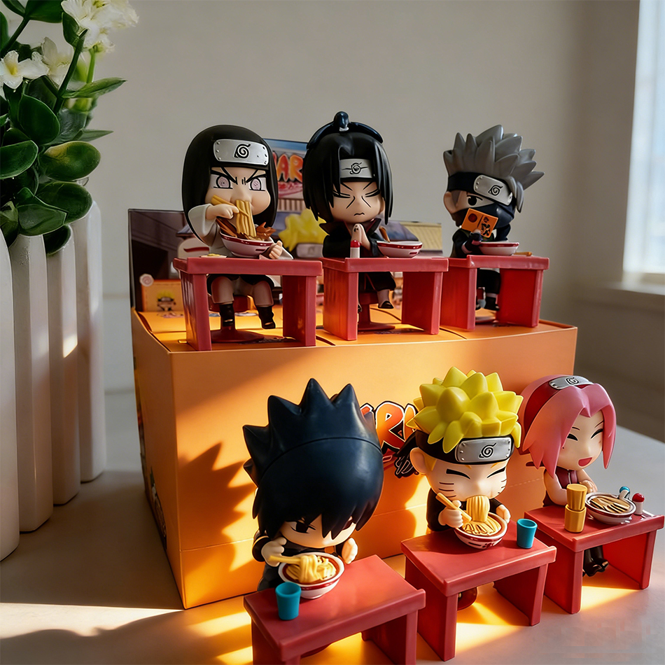 나루토 질풍전 라멘 테마 시리즈 블라인드 박스 - 치비 - Model Kit Naruto 리뷰 및 가격