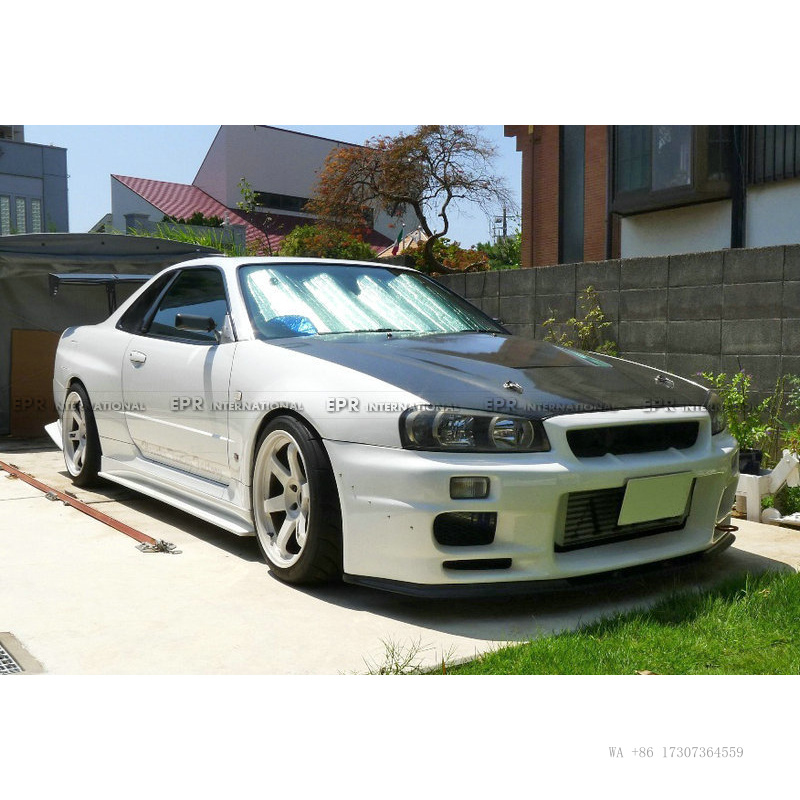 닛산 GTR 스카이라인 R34 카본 파이버 소형 바디킷 - Model Kit Nissan Skyline 리뷰 및 가격