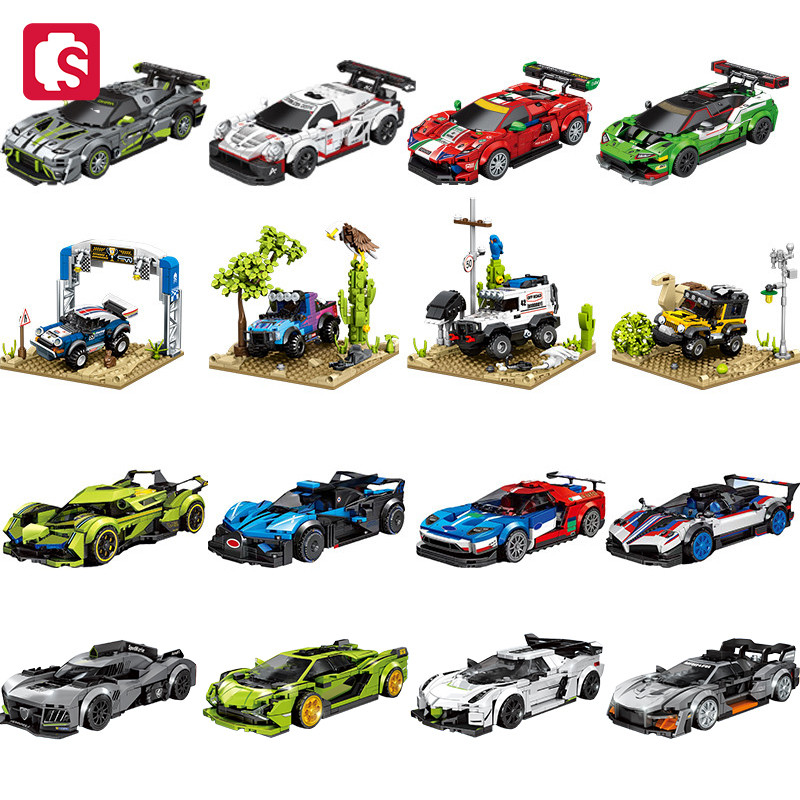 SEMBO 스포츠카 빌딩 블록 MOC 레이싱 차량 모델 - Model Kit Lamborghini 리뷰 및 가격