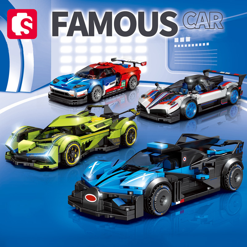SEMBO 스포츠카 빌딩 블록 MOC 레이싱 차량 모델 - Model Kit Lamborghini 리뷰 및 가격