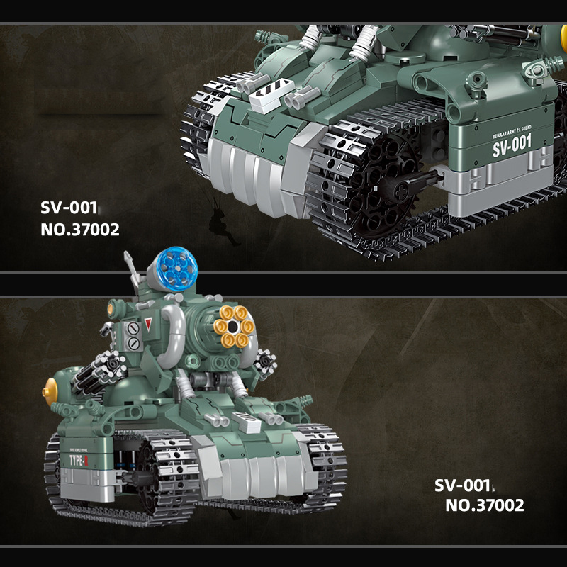 기술적 2.4GHz RC 블록 조립식 SV-001 게임 - Model Kit Metal Slug 리뷰 및 가격