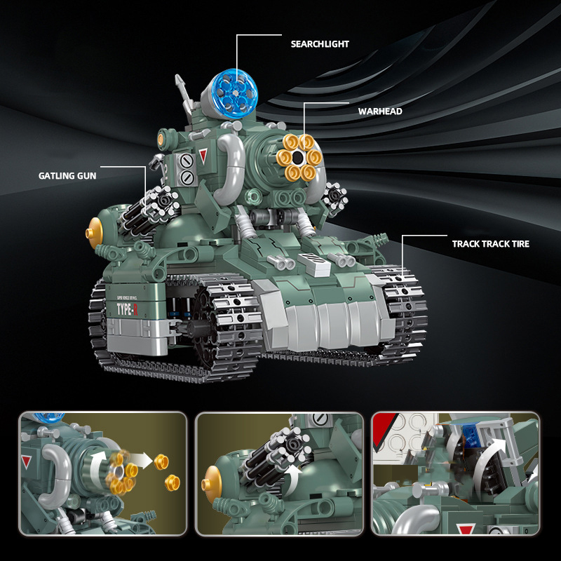기술적 2.4GHz RC 블록 조립식 SV-001 게임 - Model Kit Metal Slug 리뷰 및 가격