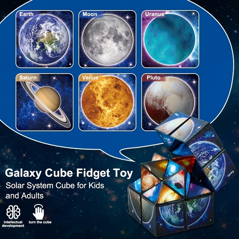 2 in 1 스타 스카이 큐브 매직 큐브 장난감 인피니 - Model Kit Infinite Dimension 리뷰 및 가격