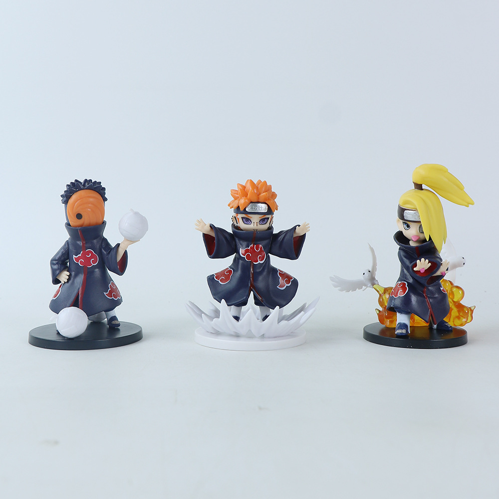 나루토 아카츠키 조직 블라인드 박스 피규어 세트 - Q - Model Kit Naruto 리뷰 및 가격