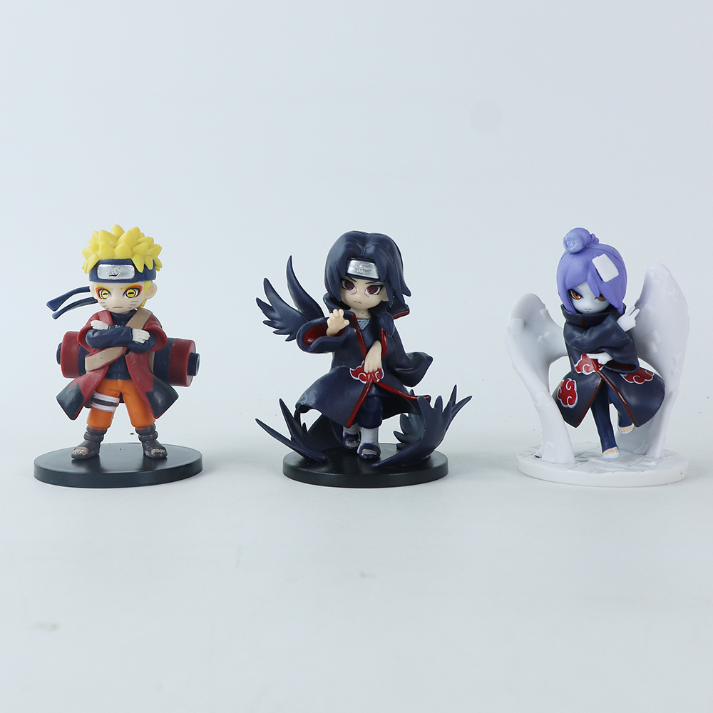 나루토 아카츠키 조직 블라인드 박스 피규어 세트 - Q - Model Kit Naruto 리뷰 및 가격
