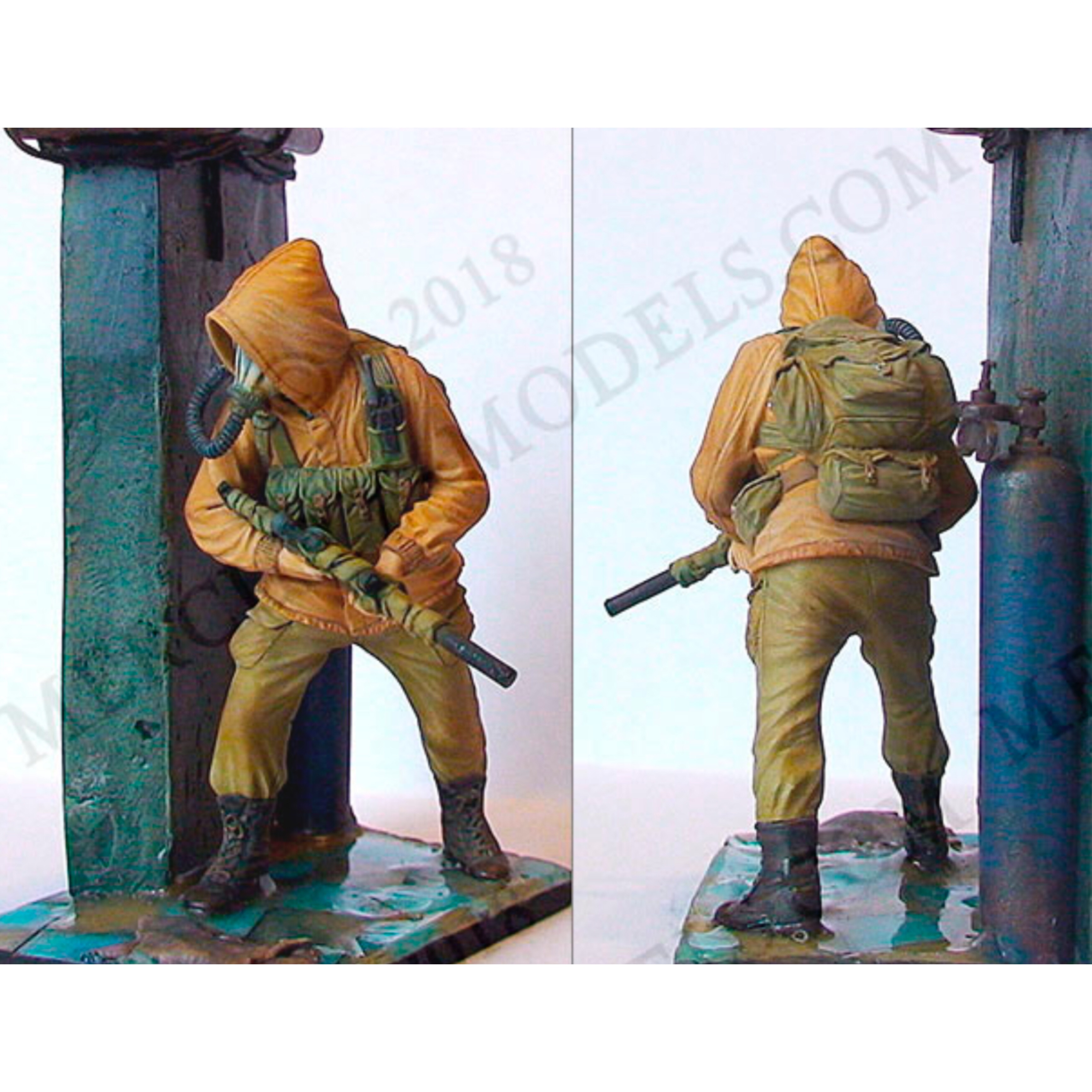 레진 모델 피규어 GK, 장면 포함, 조립되지 않은 미 - Model Kit Zombie 리뷰 및 가격