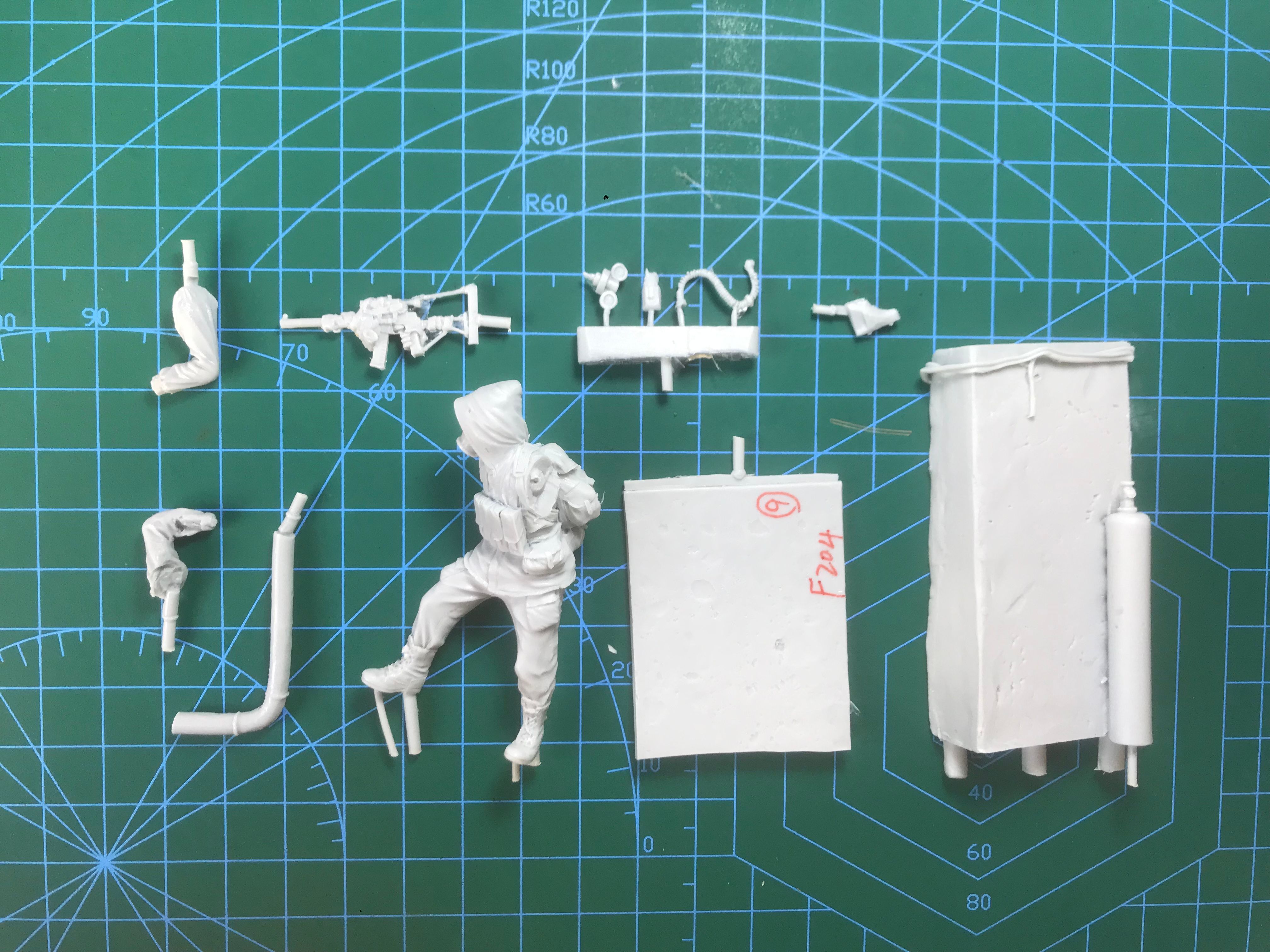 레진 모델 피규어 GK, 장면 포함, 조립되지 않은 미 - Model Kit Zombie 리뷰 및 가격