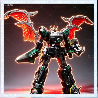 엔스탁 러키캣 마이크로 코스모스 MC-05 드래곤 킹  - Model Kit Megazord 리뷰 및 가격