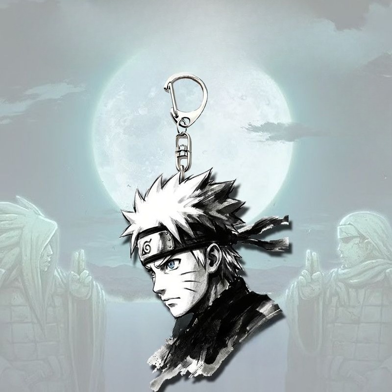 만화 나루토 고품질 아크릴 키체인 우즈마키 나루토 사스 - Model Kit Naruto 리뷰 및 가격
