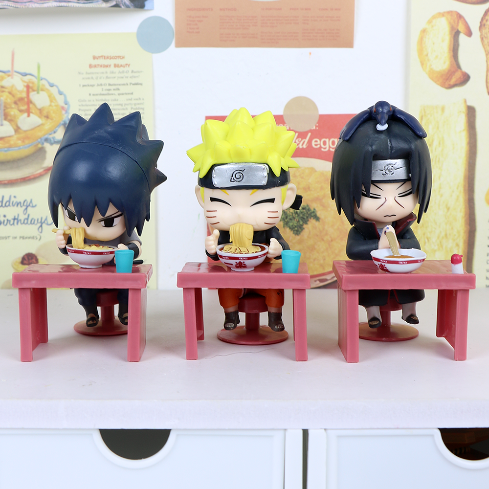나루토 질풍전 블라인드 박스 - 라멘 테마 |   Q  - Model Kit Naruto 리뷰 및 가격
