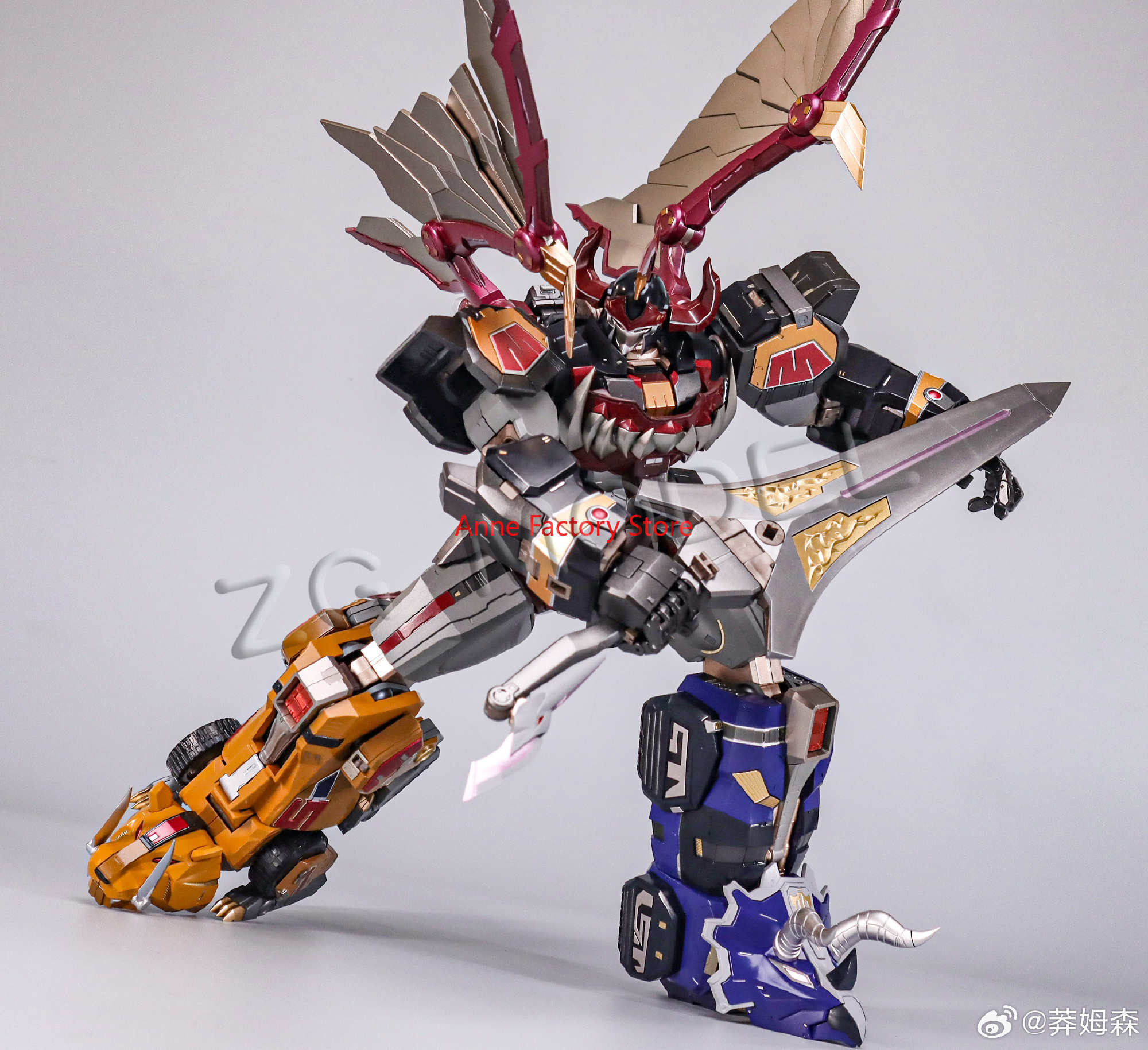새로운 모델 라파가 ZL-01 KO 플레메토이즈 비스트 - Model Kit Megazord 리뷰 및 가격