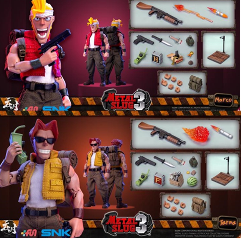 TUNSHI Studio 공식 메탈 슬러그 3 마르코  - Model Kit Metal Slug 리뷰 및 가격