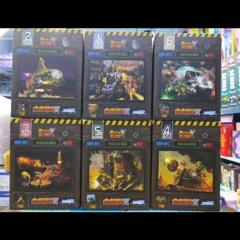 핫 에라 모델 메탈 슬러그 X 시리즈 - 미니 스케일  - Model Kit Metal Slug 리뷰 및 가격