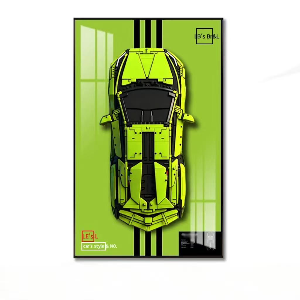 레고 42115 모델용 디스플레이 월 마운트, 람보르기 - Model Kit Lamborghini 리뷰 및 가격