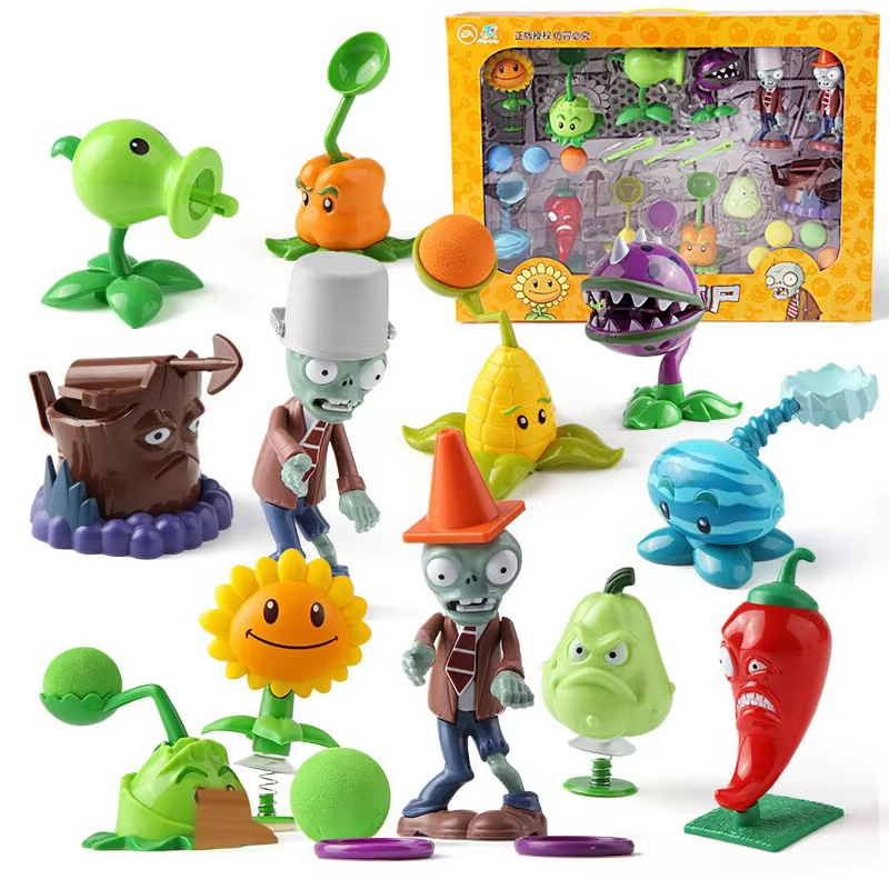 식물 대 좀비 2 Playset 선인장 Peashoot - Model Kit Zombie 리뷰 및 가격