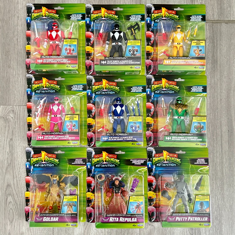 플레이메이트 마이티 모르핀 파워 레인저스 리-이그나이션 - Model Kit Megazord 리뷰 및 가격