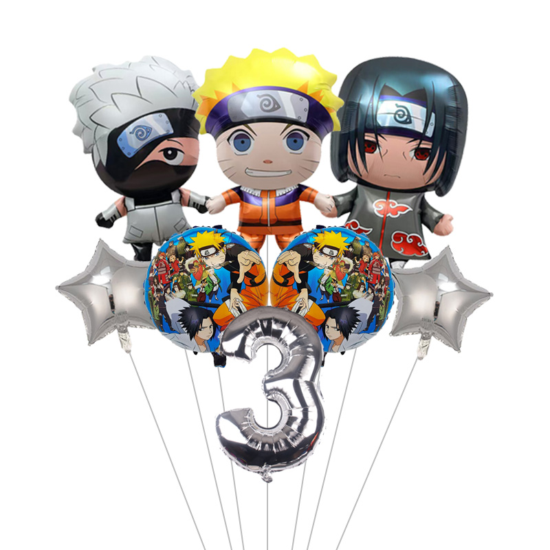 나루토 애니메이션 테마 풍선 세트 - 어린이 생일을 위 - Model Kit Naruto 리뷰 및 가격
