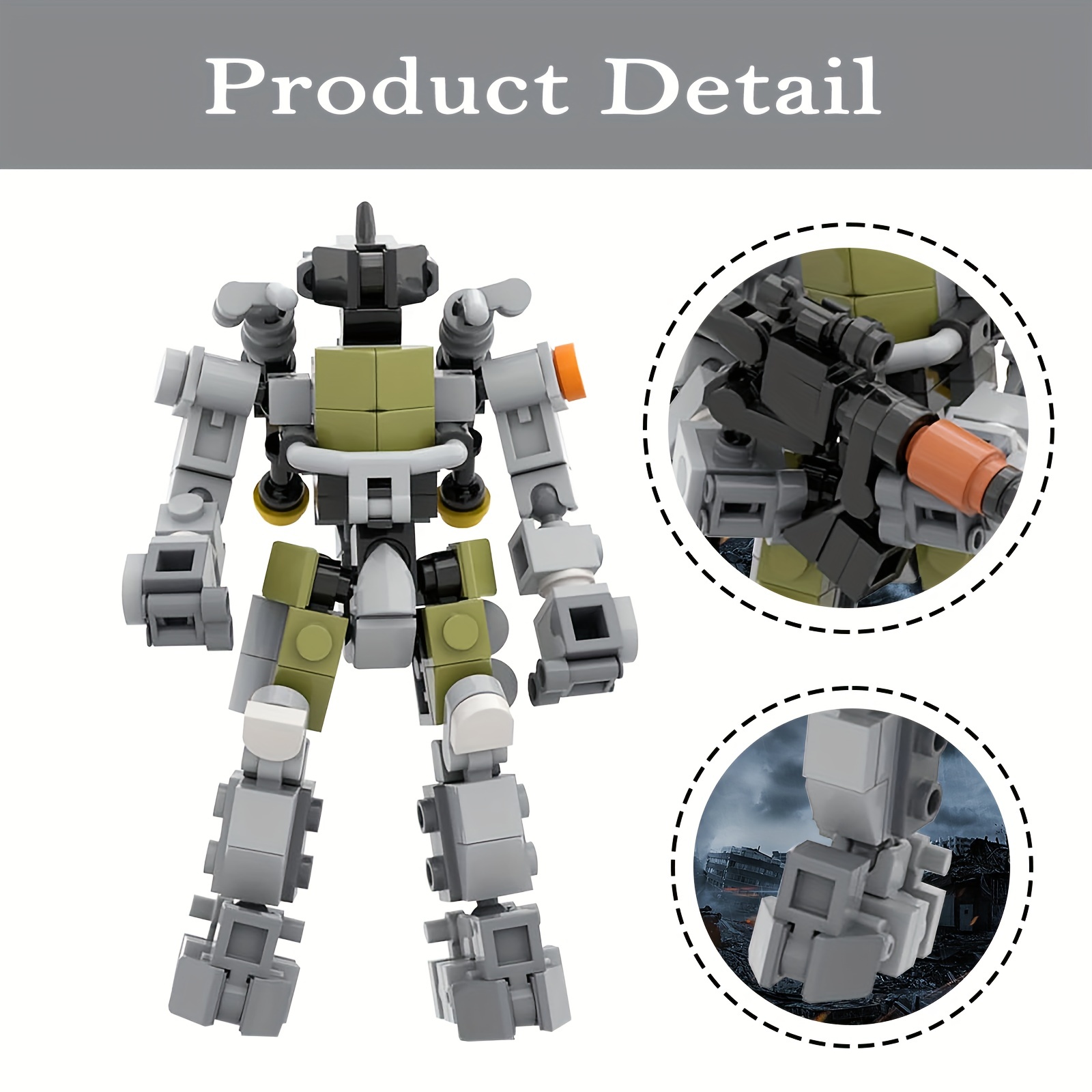 MOC 로봇 빌딩 키트 갑옷 액션 피규어 빌딩 모델 장 - Model Kit Metal Slug 리뷰 및 가격