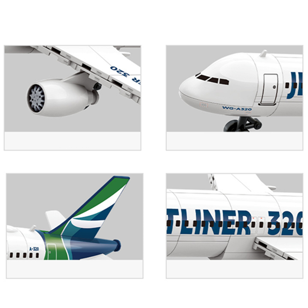 모형 비행기 항공 A320 항공기 제트기 모형 장식용  - Model Kit Display 리뷰 및 가격